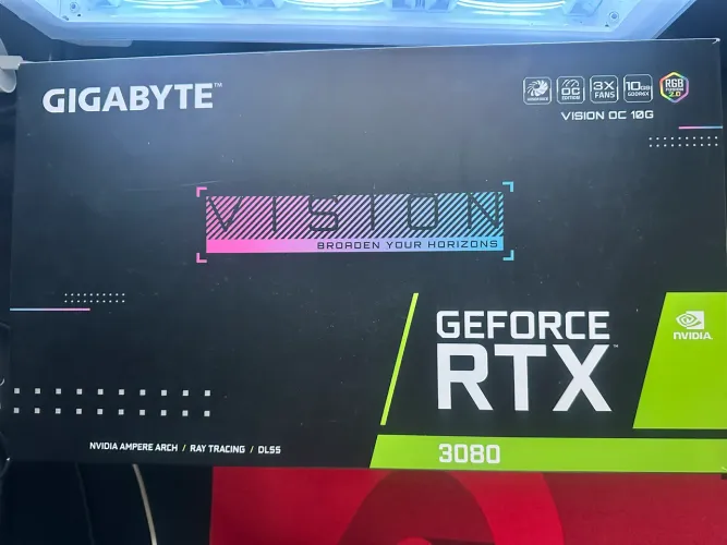 Placa de vídeo RTX 3080 Vision
