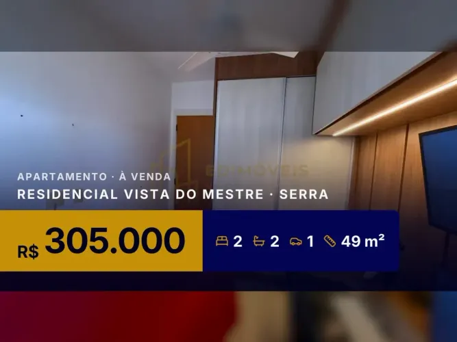 Apartamento no Residencial Vista do Mestre segurança e lazer para toda a família!