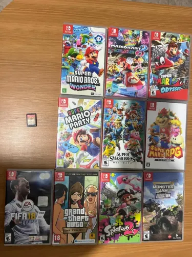 Jogos nintendo switch