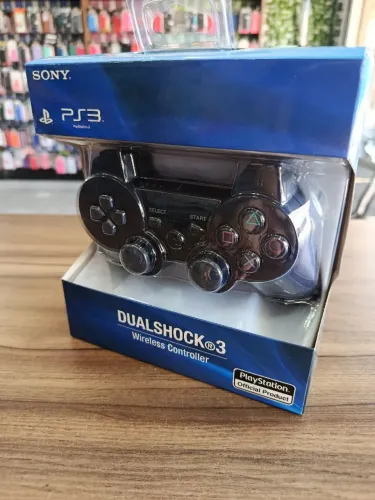 Controle para PS3 DualShock 3 Wireless - Novo na Caixa