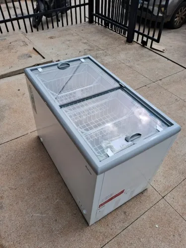 freezer horizontal philco tampa de vidro 295 litros