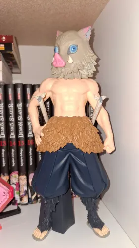 Action figure Inosuke Grandista original Demon slayer com caixa