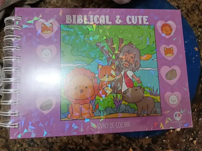 Livro de colorir bíblico
