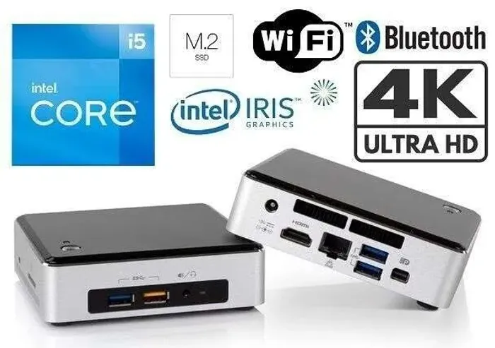 Mini Pc Intel Kit NUC6i5SYK I5-6260u 8GB RAM 256GB SSD