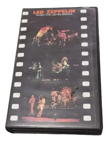 Fita Vhs Led Zeppelin When Leevee Breaks - Raríssima # (Usado)