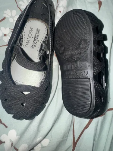 Mini melissa preta Jason Wu