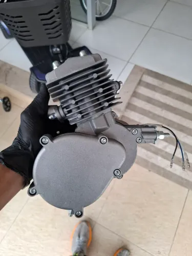 Kit Motor GTS-TEC 80cc 2T Completo Novo para Bicicleta Motorizada