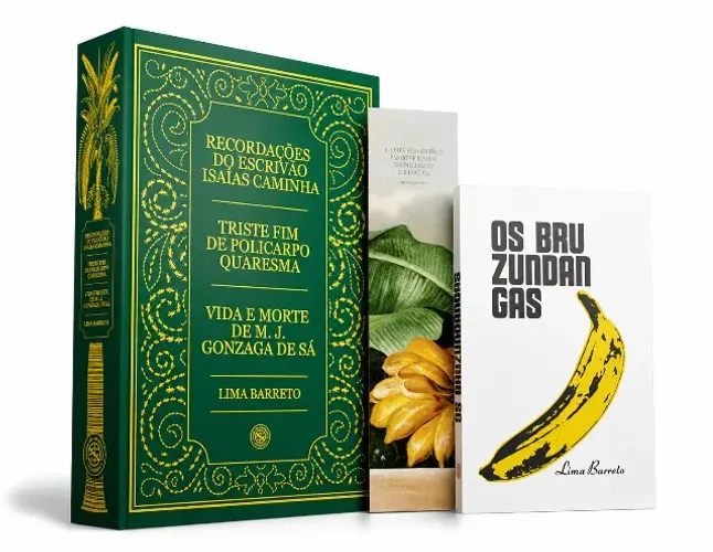Box Livro Trilogia Lima Barreto - Clube de Literatura Clássica