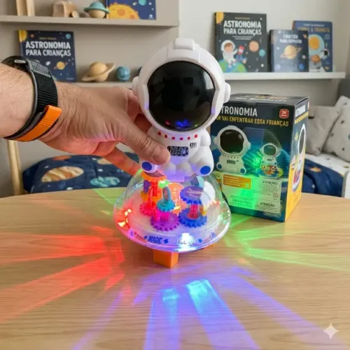 Brinquedo Astronauta Giratório