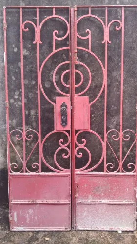 Portões de aço 