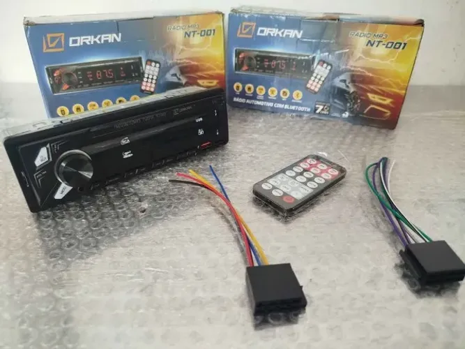 Rádio automotivo novo na caixa para carro bluetooth/MP3/USB/sd/fm