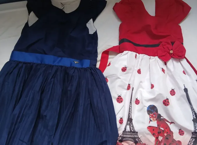 Vestido de festa menina tam: 12