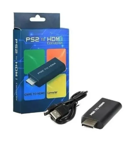 Cabo Adaptador AV PS2 para HDMI