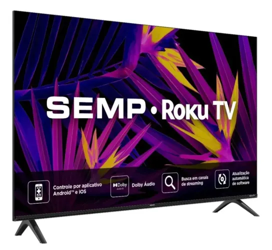 Semp Led Smart Tv 32 R6610 Hd Roku Tv