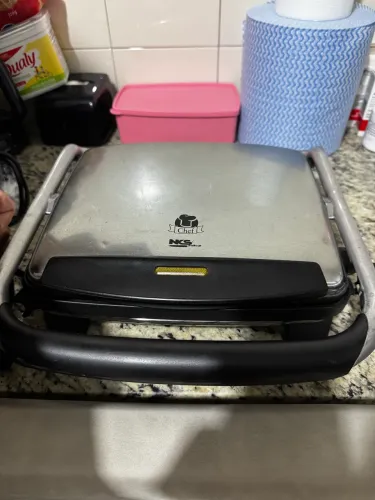 Sanduicheira e Grill NKS chef 