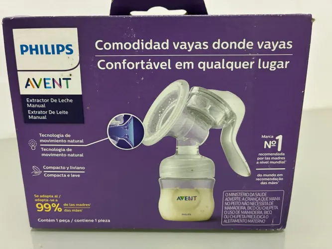 Extrator de leite Philips Avent (novo-lacrado)