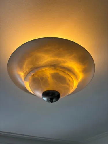 Lustre Exclusivo em Alabastro Legítimo