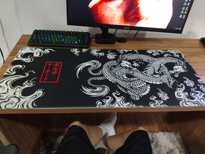 Mousepad Gamer Chinese Dragon