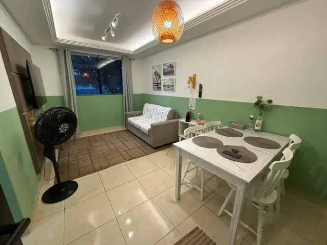 PARQUE DOS RIO II, 2 QTOS, MOBILIADO COM IPTU INCLUSO .