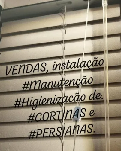 Conserto e instalação de persiana 