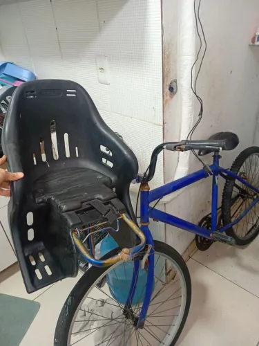 Bike com cadeira infantil