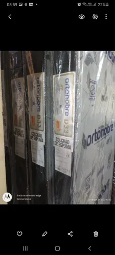 COLCHÃO CASAL D33 COM 14 CM POR 455,00 APENAS DINHEIRO OU PIX