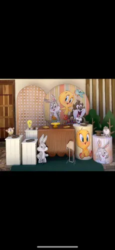 Decoração de pegue monte.