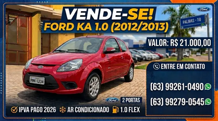 Ford KA 1.0 8v/1.0 8V ST Flex 3P 2012