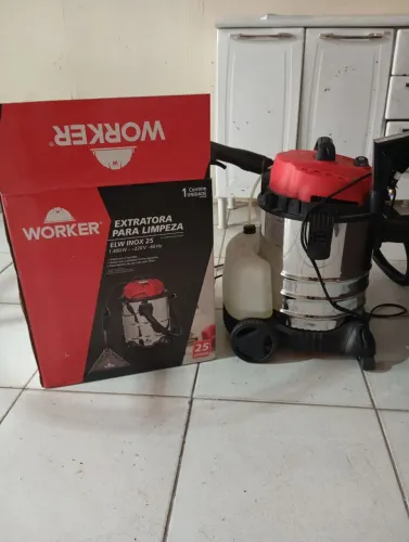 Extratora de Limpeza Worke Inox 1400w Super Novo