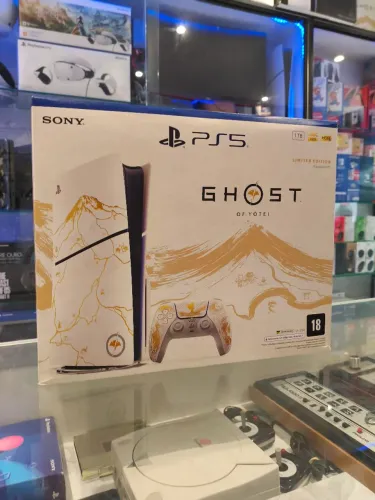 PS5 slim novo edição Ghost of yotei