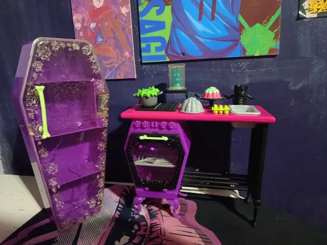 SET Monster High Cozinha