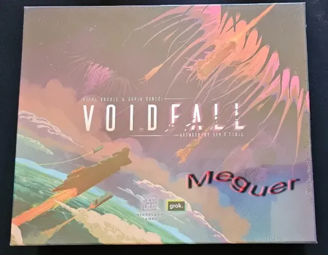 Voidfall Novo Jogo de Tabuleiro em Português Grok Boardgame