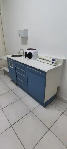 Balcão | Armário Odontológico MEDIDA: 154 comprimentos x 45 largura<br>Altura 88