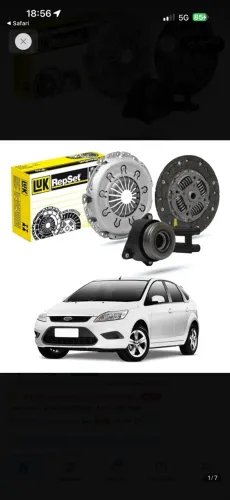 Embreagem Ford Focus (Nova) Original Luk + Atuador 2010 a 2013