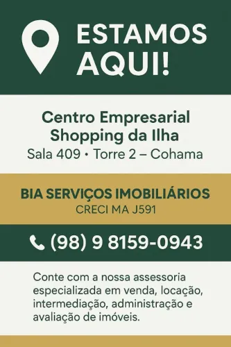 Centro Empresarial Shopping da Ilha 33m2, sala Comercial, Cohama