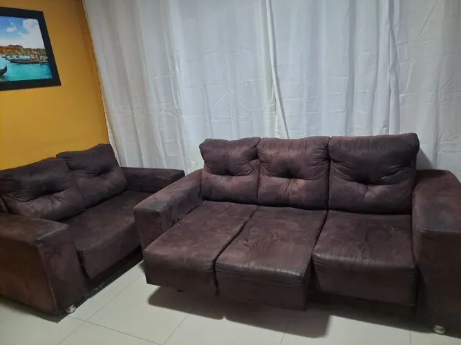 Jogo de sofá 5 lugares
