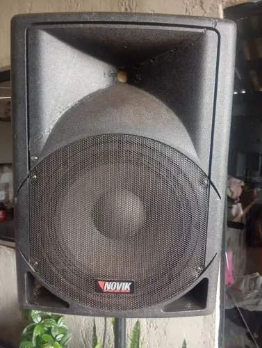 Caixa acústica novik bluetooth 