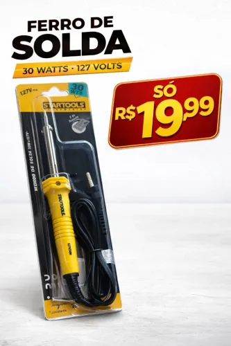 FERRO DE SOLDA 30W - 126VOLTS