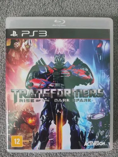 Transformers Rise Of The Dark Spark PS3 - Seminovo! - Jogo Transformers PlayStation 3