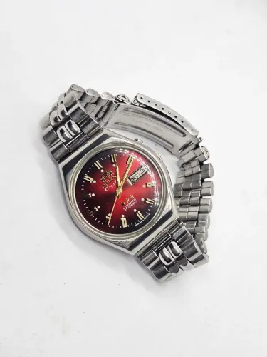 Relogio Orient 3 Estrelas Crystal 21 Rubis Automático 