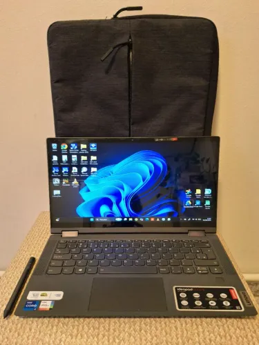 Notebook 2 em 1 Lenovo Flex 5i Intel i7 (Touch 360°) + Caneta + Capa - Com Notas Fiscais