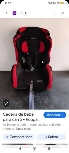 Cadeira infantil para carro de 9 a 36 kl