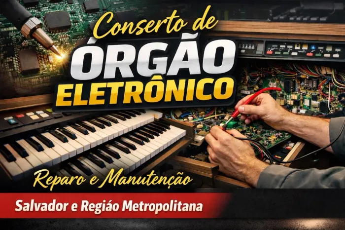 Técnico em Órgão Eletrônico e Teclado