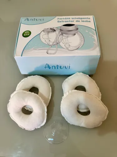 Kit Amamentação - Bomba elétrica + Rosquinhas + Bico de Silicone (Novos)