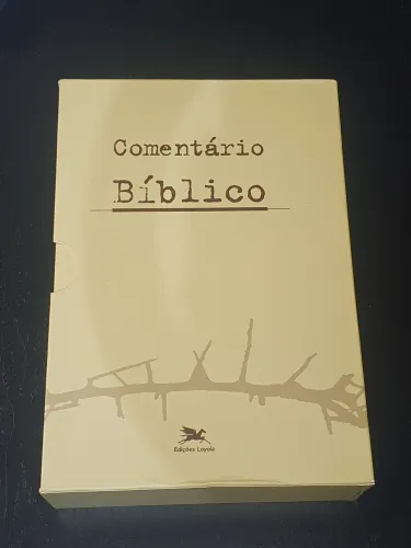 Livro Comentário Bíblico em 3 Volumes - Edições Loyola