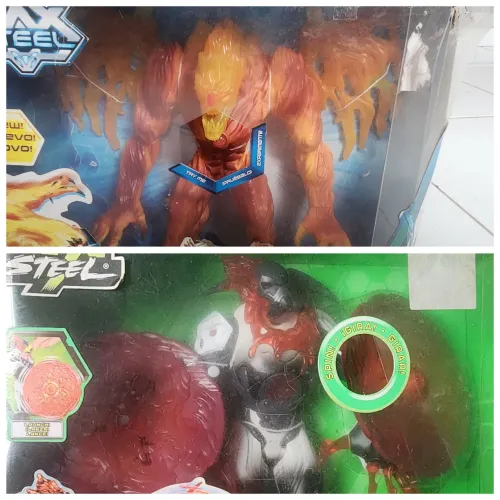 Lote Vilão Max Steel