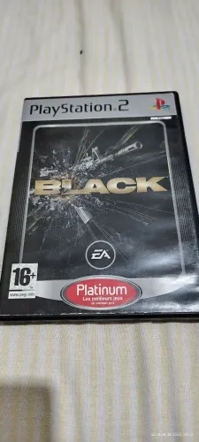 Jogo Playstation 2 Black Original Versão Platinum (Europeu)