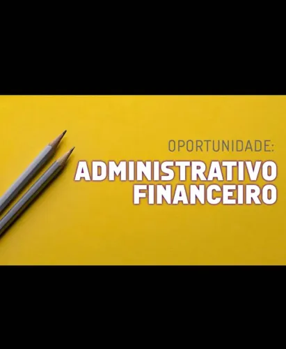 Vaga para administrativo/financeiro