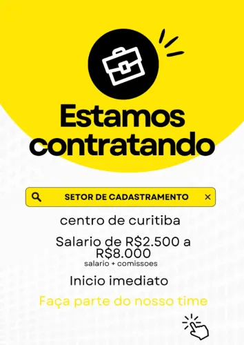 Vaga para inicio imediato