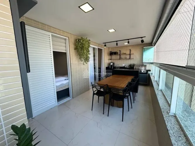 FORTE, FINO ACABAMENTO, 3 dorm, 2 suítes, sacada gourmet, planejados, 2 vagas